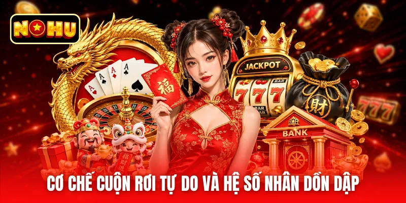 Cơ chế cuộn rơi tự do và hệ số nhân dồn dập