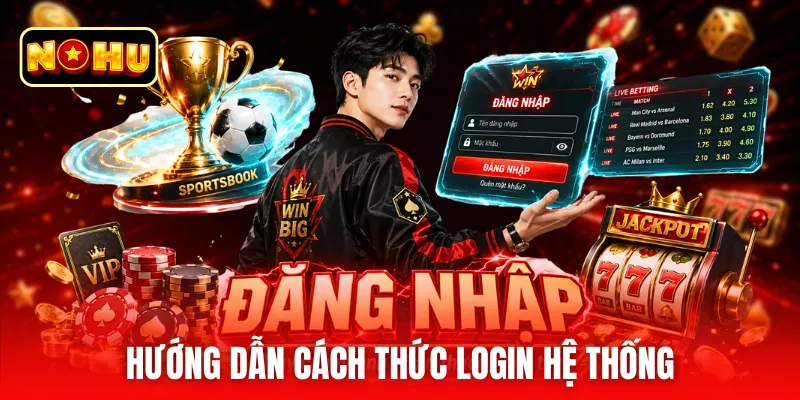 Hướng dẫn cách thức login hệ thống