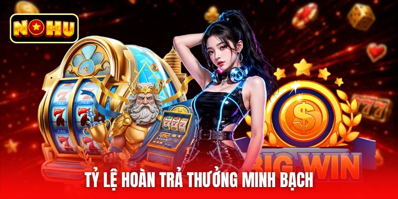 Tỷ lệ hoàn trả thưởng minh bạch